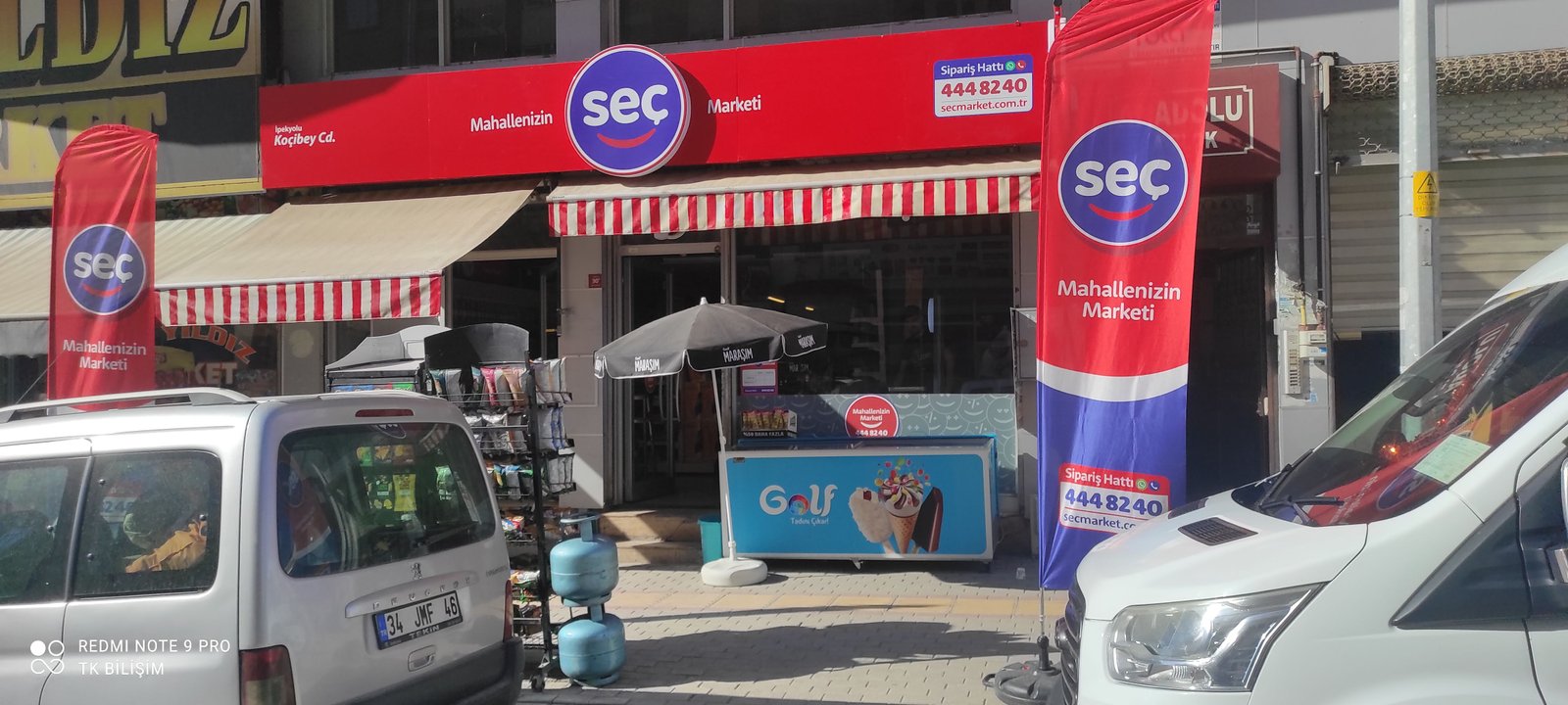 SEÇ MARKETLERİ TK BİLİŞİM TEKNOLOJİLERİ VE BARKOD SİSTEMLERİNİ TERCİH ETTİĞİ İÇİN TEŞEKKÜR EDERİZ.